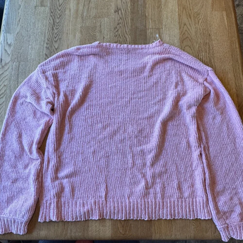 Charlotte Russe Pink Knit Sweater Size XL